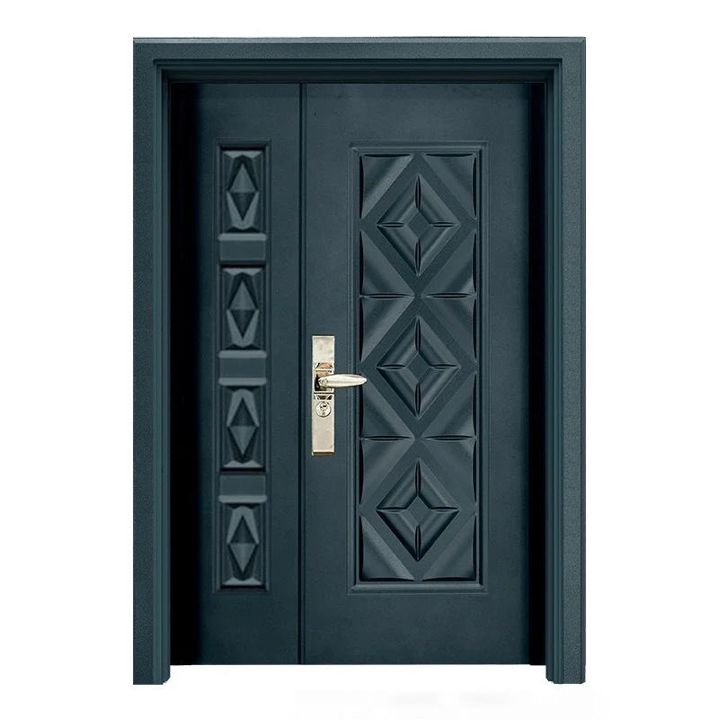 Cheap Price Hot Sale Exterior Security Steel Metal Door