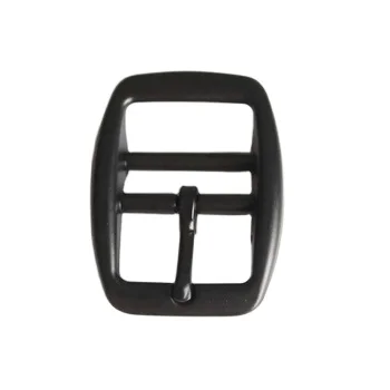 Good Quality Leather Center Roller Double Bar Buckles Die Cast Belt Adjustable Strap Buckle Bags