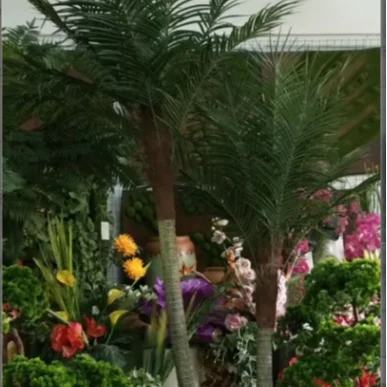 Custom make weather resistant backyard fake artificial palm tree decor