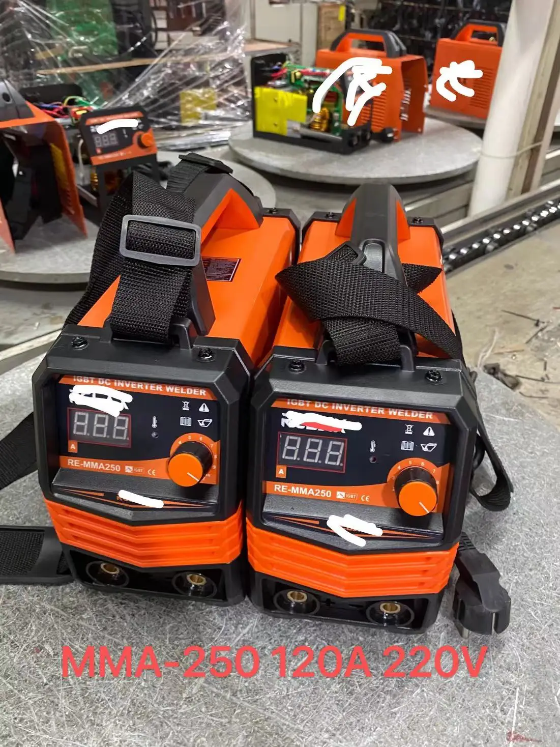 Lingba Hot Shell MMA-200C 250C Inverter Arc Welding Machine S/M/L/XL Size Welder SMAW