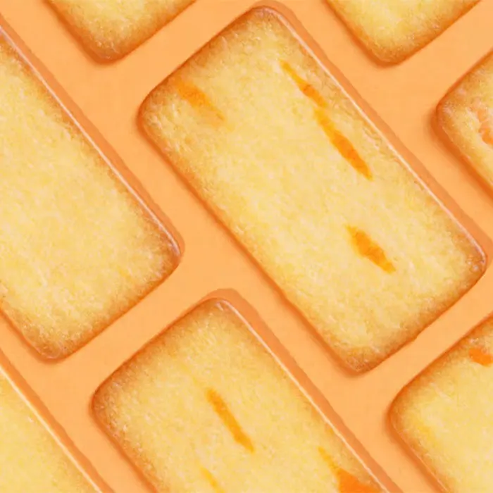 Traditional Chinese delicious pastries meals ready to eat Salted egg yolk crackers Casual snacks