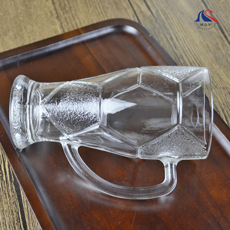 Custom Logo Germany Wheat Beer Glass Mug 600ml Football Mugs Multiple Sizes Draft Beer Glasses For FIFA Sports Games Mega Cup