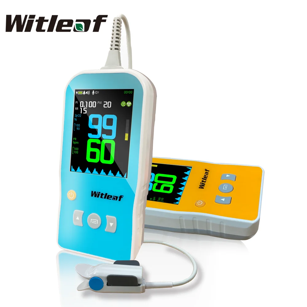 CE high quality portable touch screen multi-parameter monitor handheld pulse oximeter for hospital ICU