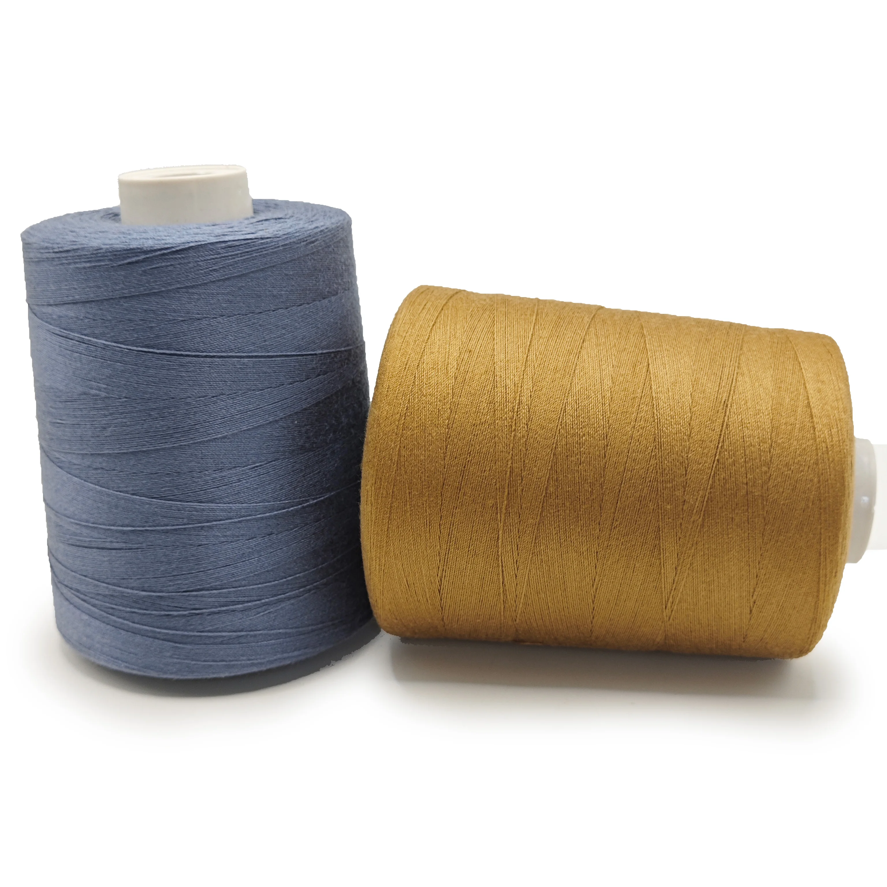 Excellent Color Fastness 360 Colors 20s 2/3 Ply Jet Sewing Thread Polyester for Sewing Fabric