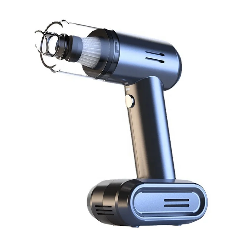 Usb Rechargeable Home Portable Car Cordless Vacuum Cleaner With Air Pump