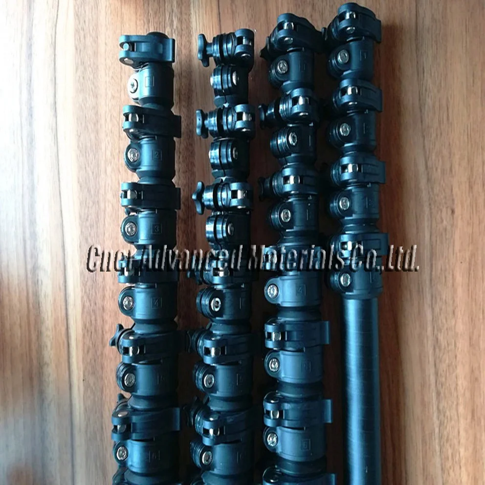 Трубка-удлинитель из углеродного волокна диагональю 6 м 8 5 10 3K телескопическая стойка стекловолокна для