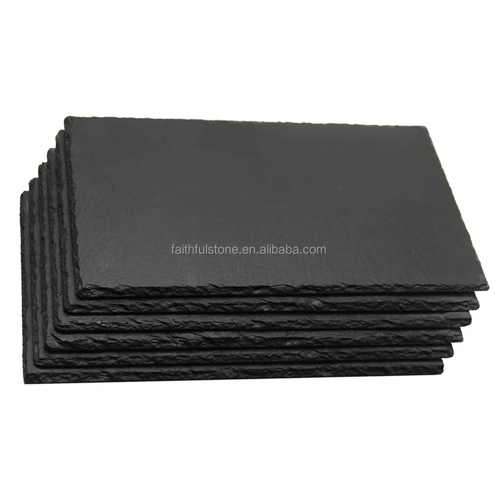 custom natural black bulk slate cheese boards for pizza cheese steak