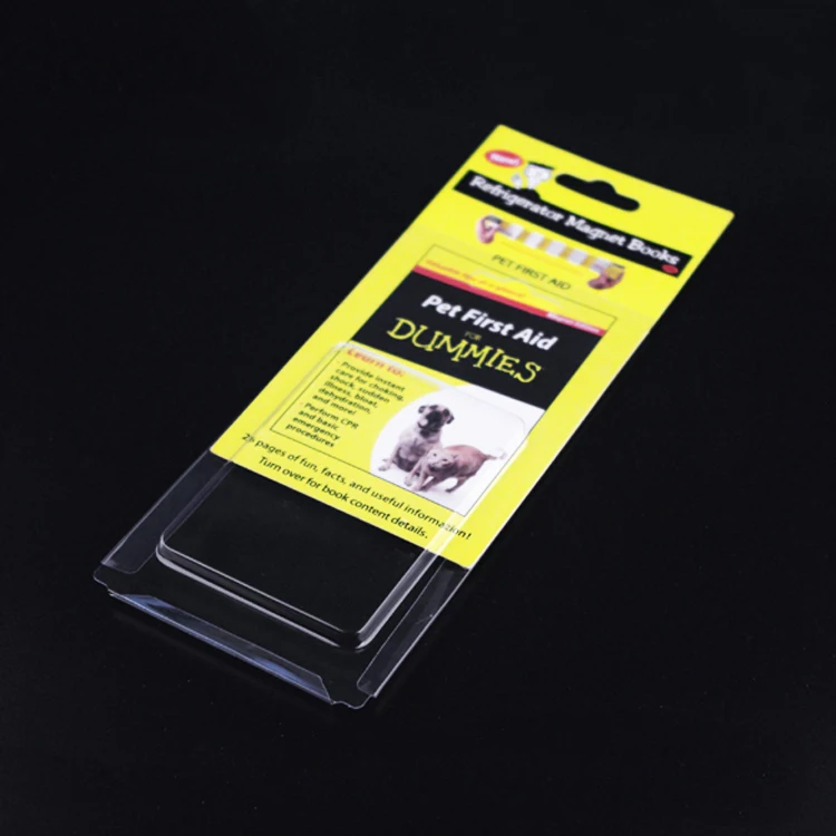 Custom Printing Color Blister Tray Plastic Clamshell Edgefold Sliding Packaging Packing Insert PVC Pack Box Blister Card