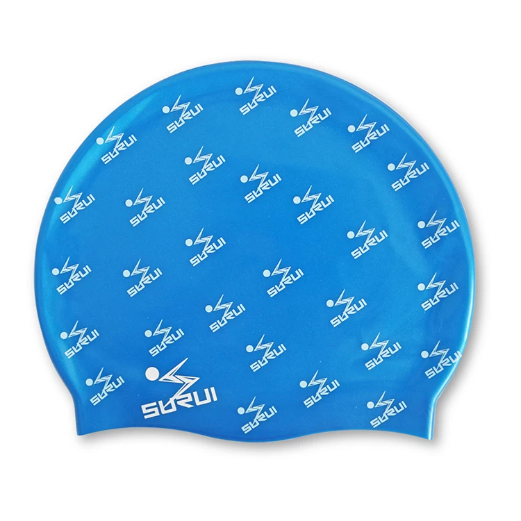 customized LOGO stylish swim caps 100% silicone swim caps swimming caps