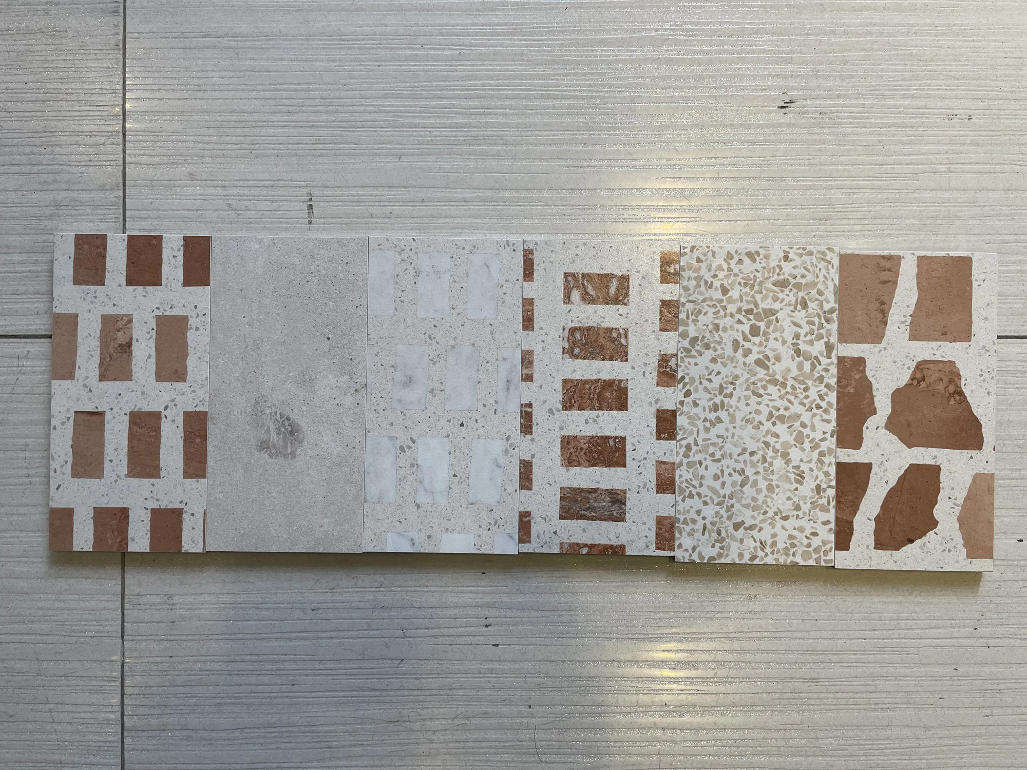Керамическая напольная плитка terrazzo итальянский дизайн