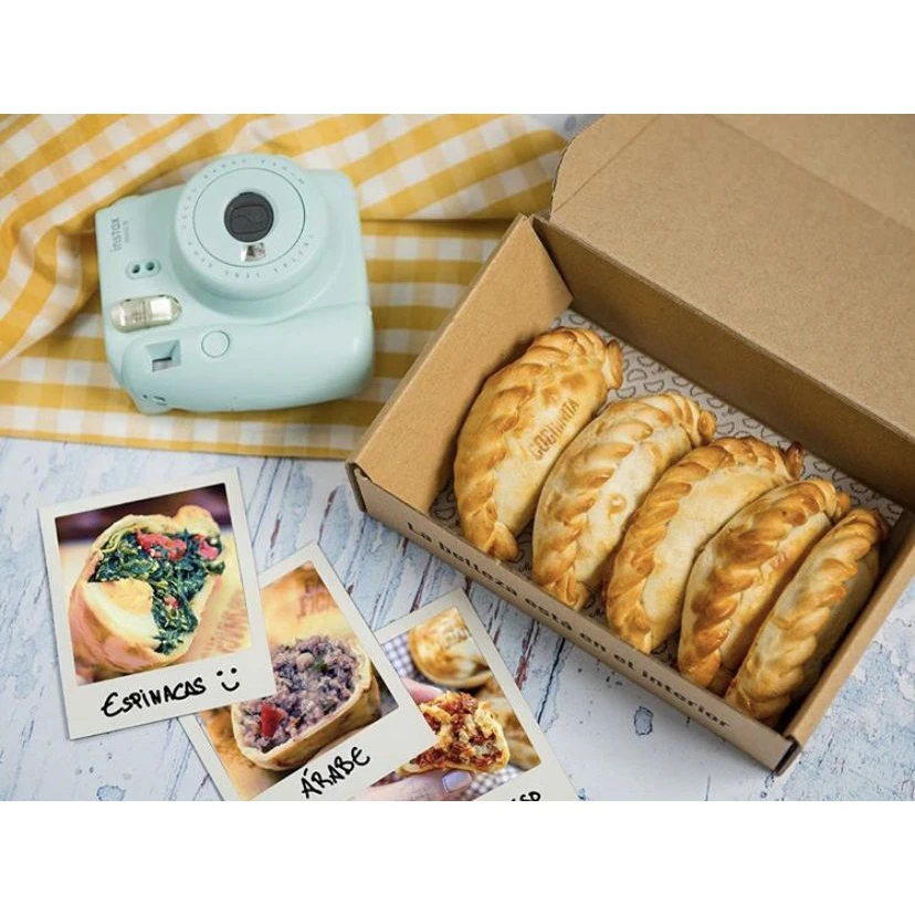 Индивидуальный логотип одноразовая Экологичная биоразлагаемая коробка Empanada крафт-коробка на вынос бумажная упаковка для мяса Togo