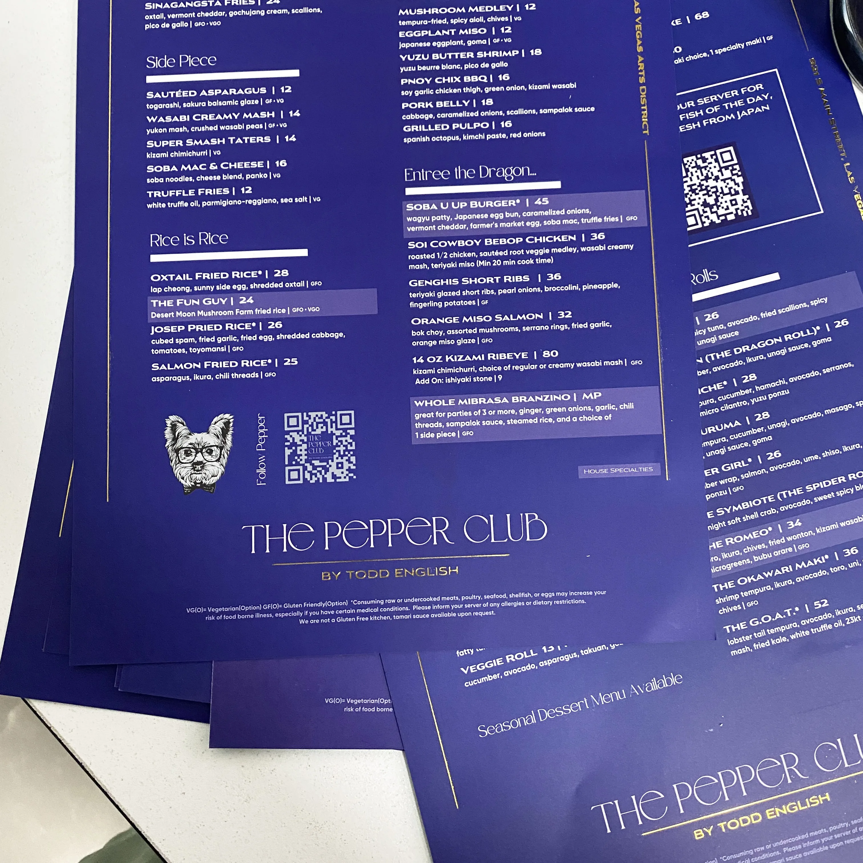 Custom Paper Printing Service A5 A4 Restaurant Takeaway Food Menu Flyers