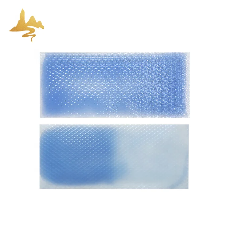 Hydrogel Baby Cold Fever Reducing Patch Heat Discoloration Ice Cooling Gel Packs Hot & Cold Packs