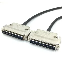 Hot DB37 Data Cable Male to Female Male to Male Female to Female 37 Pin Extension Cable 28AWG OD 10mm Pure Copper Double Shield