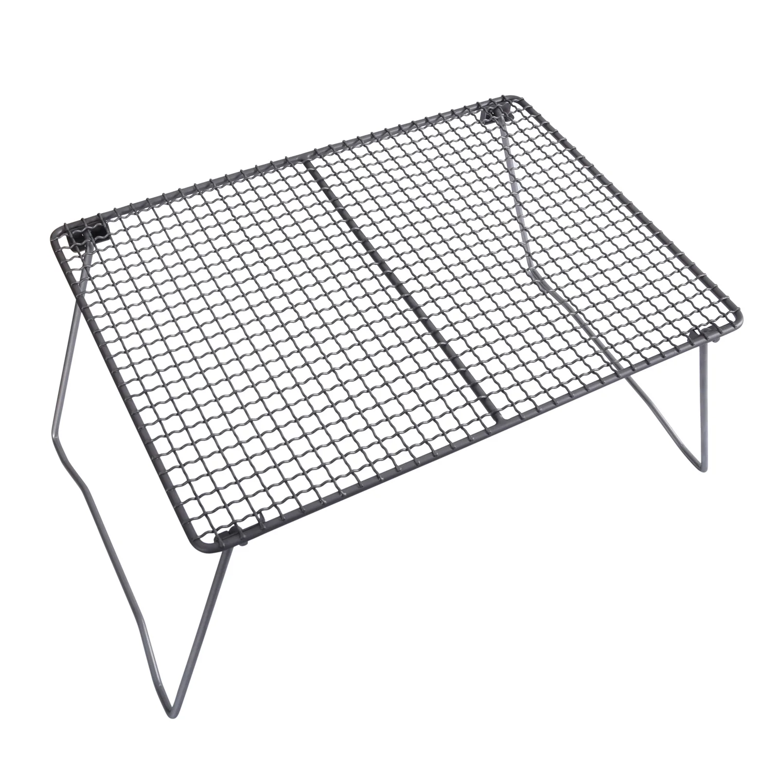 Boundless Voyage Newest Portable Outdoor Picnic Titanium Grill Net Folding Grill Home Bbq Kit Titanium Grill with legs