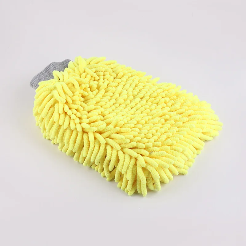 Scratch free, lint-free, great absorbent  Microfiber Chenille Car Wash Mitt Microfiber Car Wash Mitt  For  Car  Cleaning