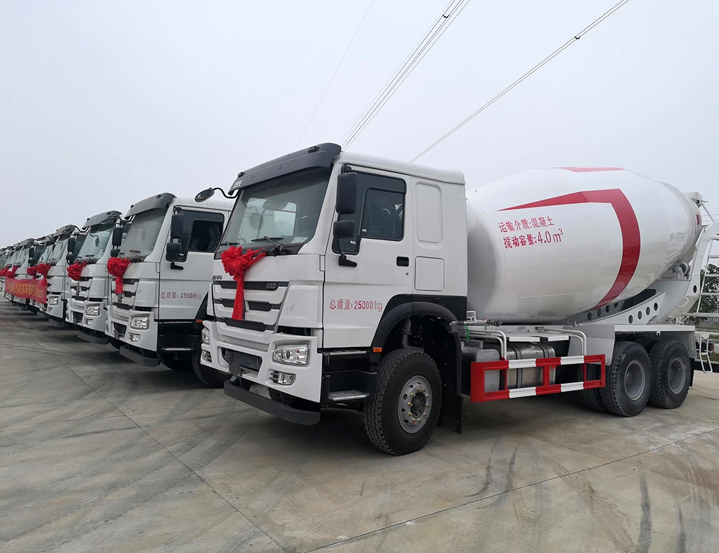 high quality used 6*4 concrete mixer truck concrete mixer for sale