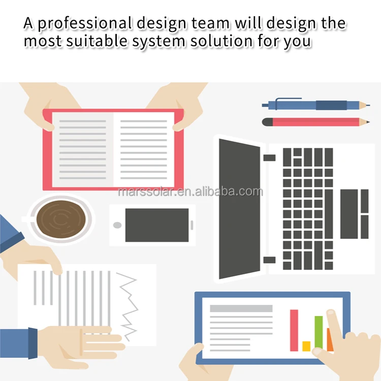 Home Energy Storage System 5kw 8kw Hybrid Power Kit with Solar Panels, Inverter and Battery Completed Solar System