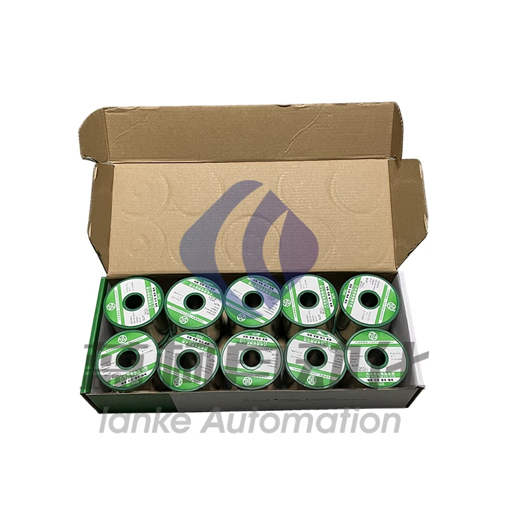 Good price Hot sale co2 0.6mm 0.8mm 1.0mm lead-free tin wire rosin solild core solder wire plastic metal spool wire welding