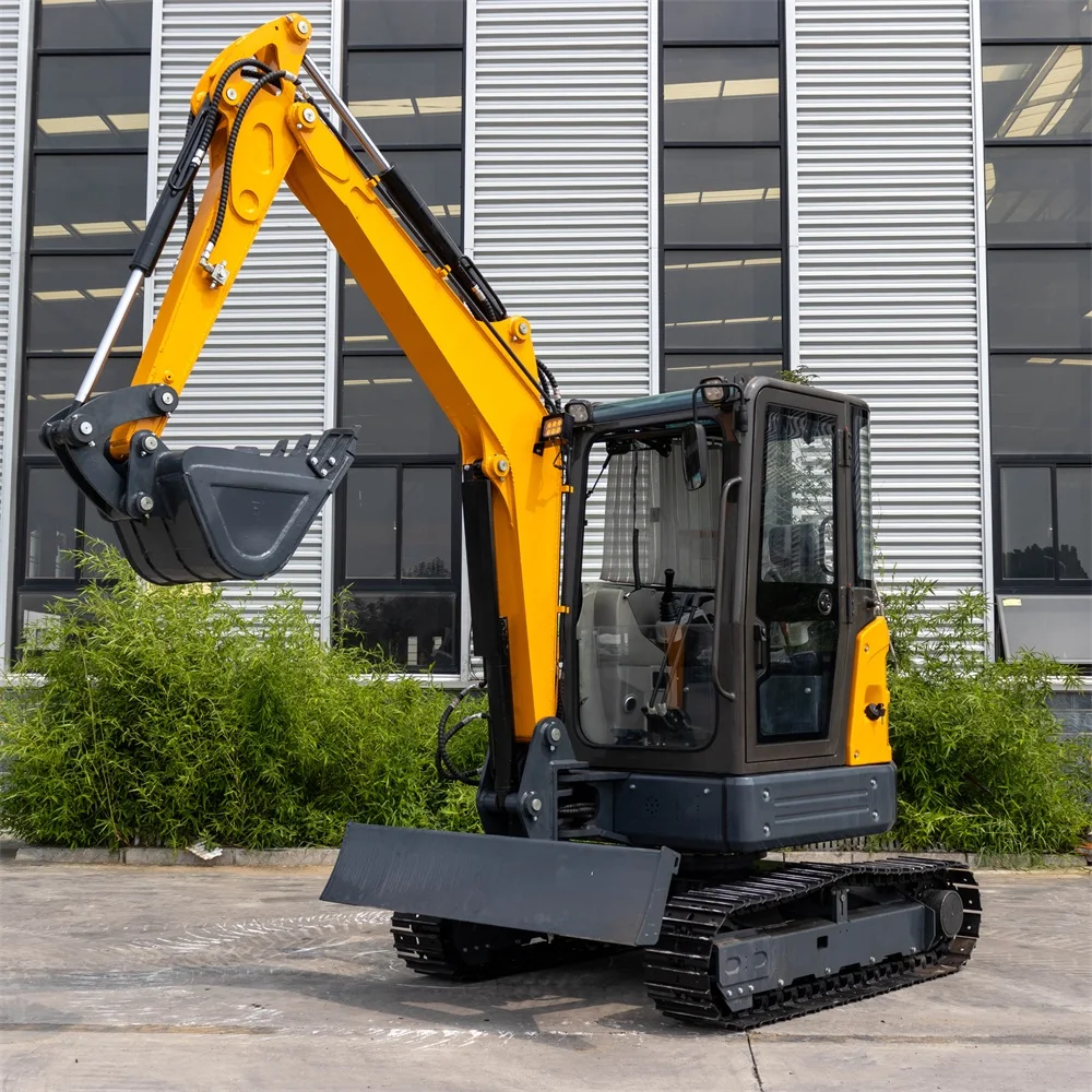 Free Shipping EPA Excavator 3.5 Ton KUB0TA Engine Digger Excavator Crawler for Sale
