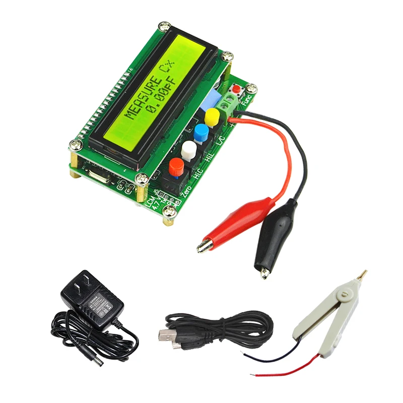 
JUNCTEK factory price electronic measuring instrument LC-100A US capacitance inductance meter 