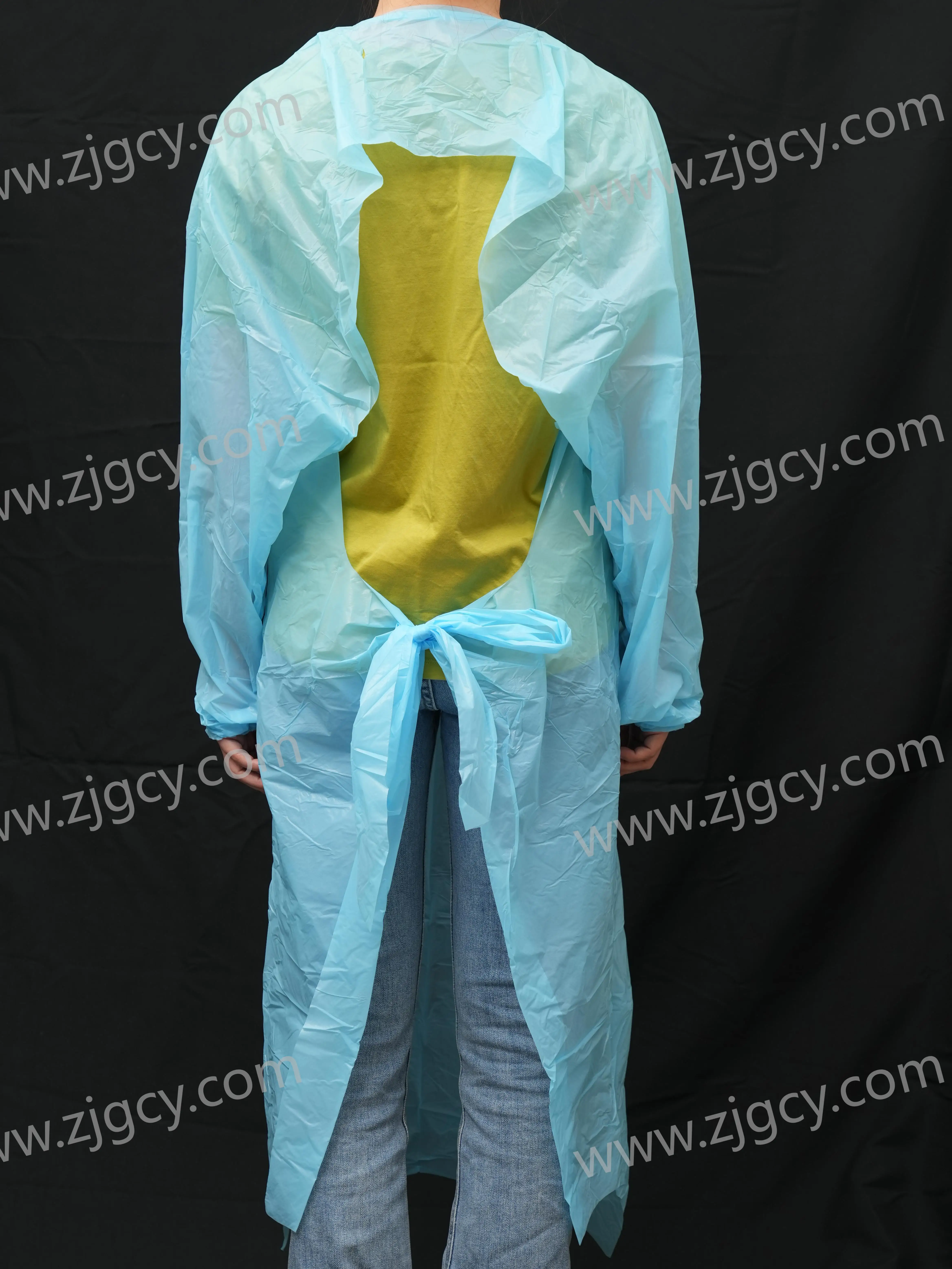 Factory Sale Various Widely Used Plastic Nursing Gown Protective Disposable Visiting Gown