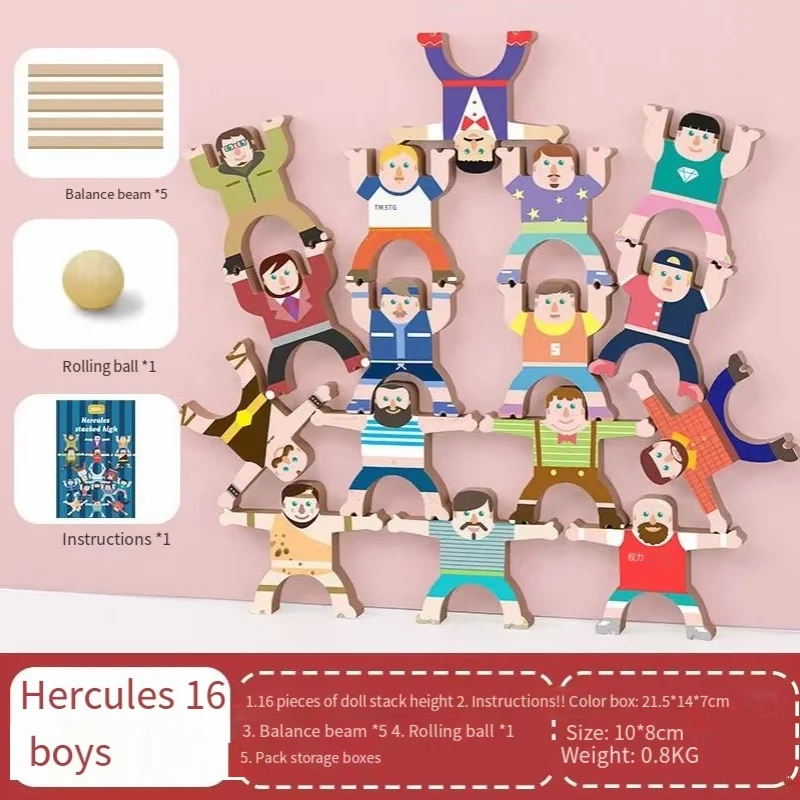 Popular assembly toy building blocks for children building blocks model style educational features box Hercules stack high