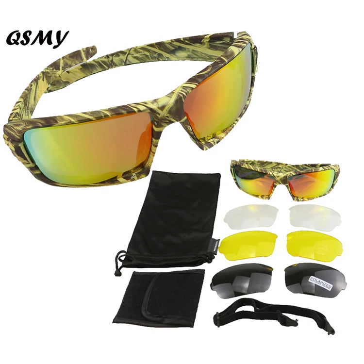 Goggles camouflage frame military fan glasses Shooting tactical glasses Sand-proof full-frame glasses