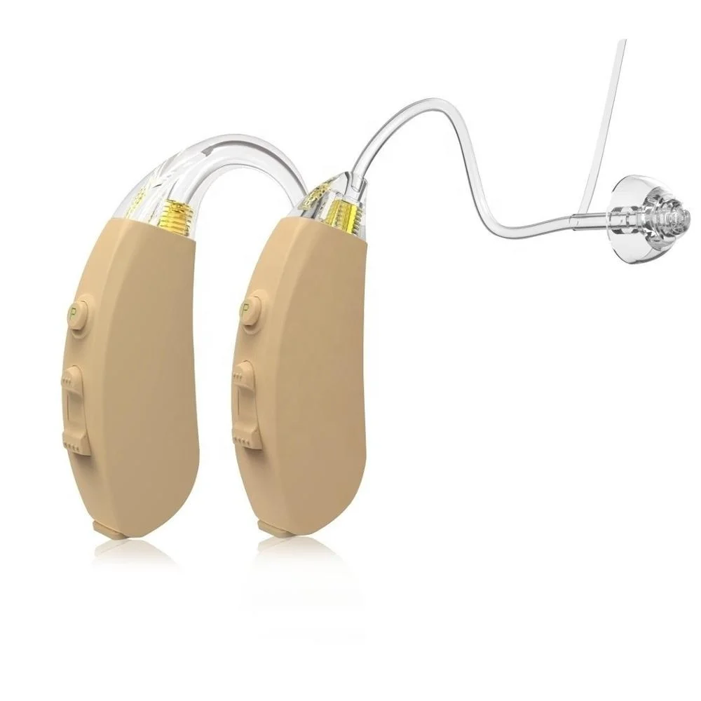 Siemens Preset Sound Amplifier Digital BTE Hearing Aid Made in China Moderate to Severe Hearing Loss