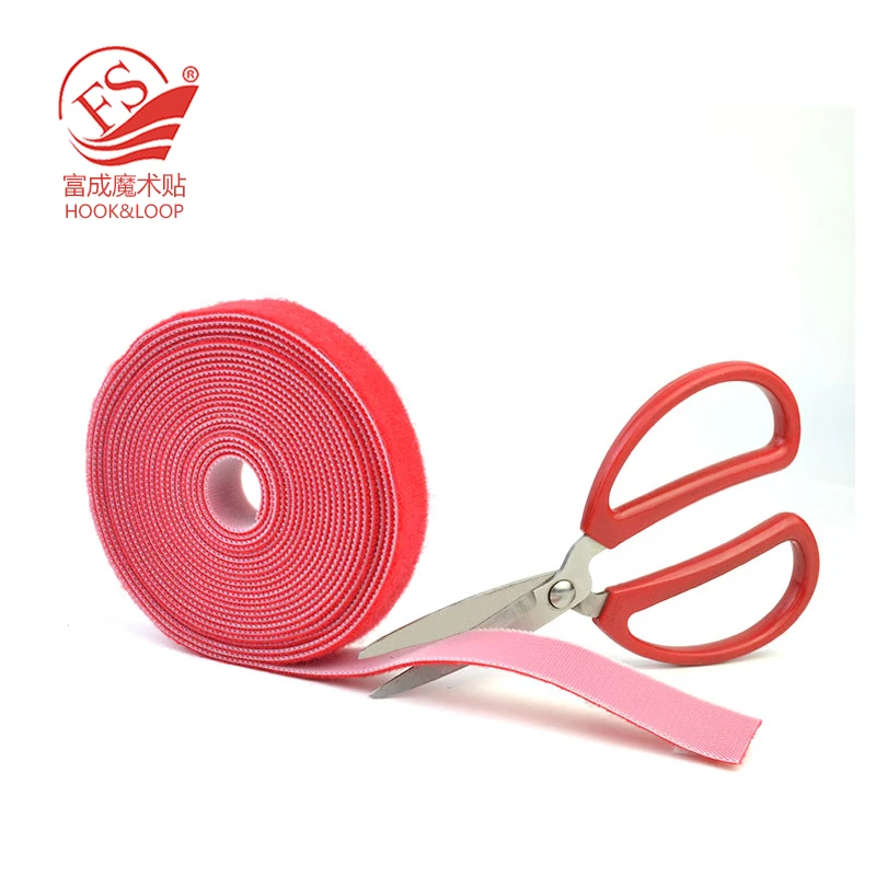 Hot Selling Reusable Adjustable 20mm Self Adhesive Back to Back  Hook & Loop  Cable Ties
