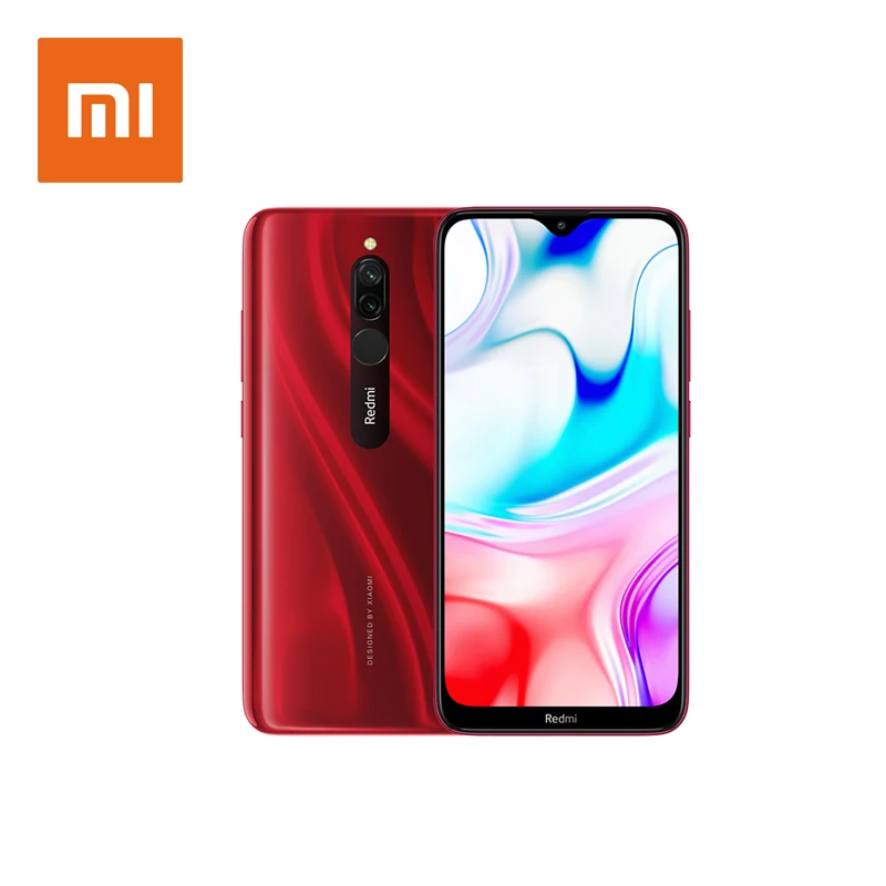
Global Version Xiaomi Redmi 8 4GB 64GB smartphone 5000mAh Large Battery 12MP Camera 8MP Selfie telephone 6.22 Dot Display 18W 