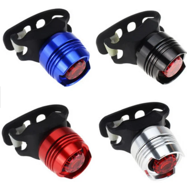 Waterproof Aluminum Alloy MTB Cycle Lamp Hybrid Road Safety red Rear Bike light LED Bicycle Tail light with Quick Release