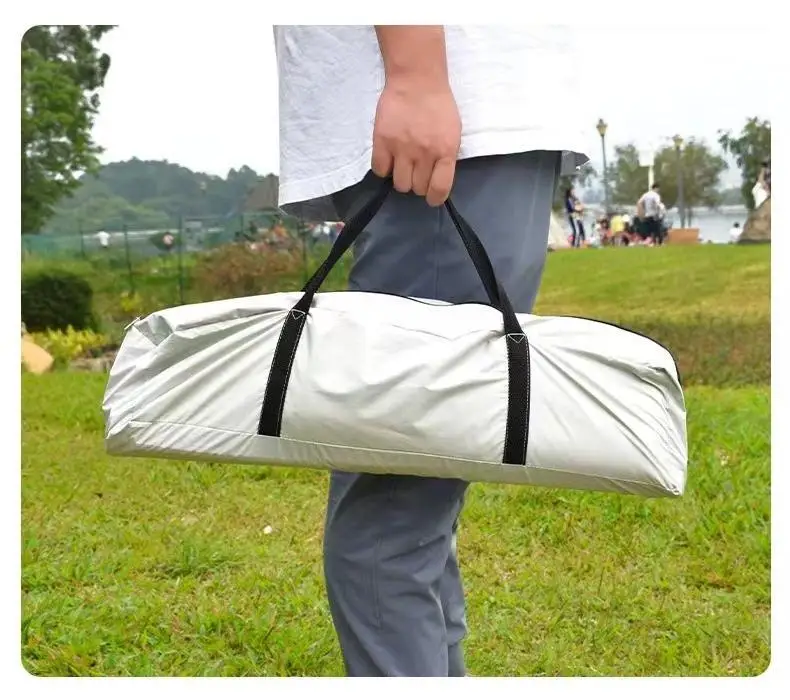 Size Custom Portable Rainproof Pop Up Beach Tents Camping Sun Shelters White Outdoor Canopy Tents with Storage Bag