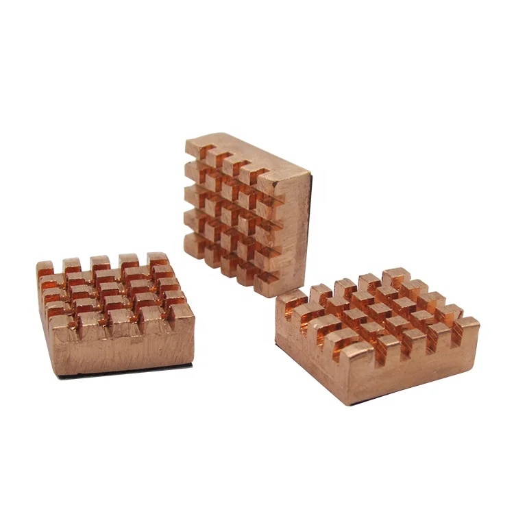 Cooler Pure Copper Heat Sink Back DDR Memory RAM Cooling For MOS GPU IC Chip