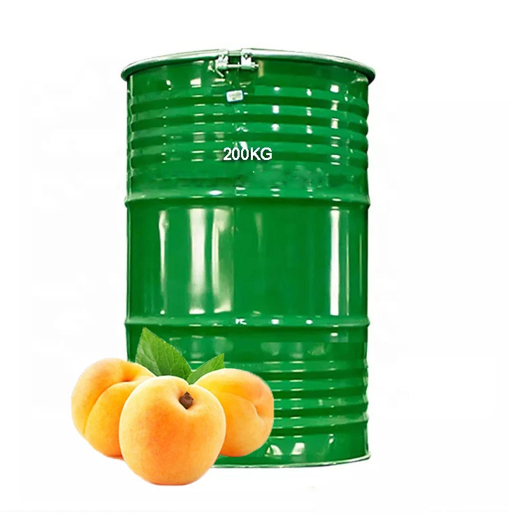 High Quality Natural 100 percent 100 pure peach juice white peach juice concentrate in drum