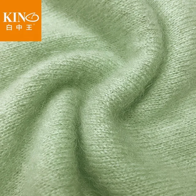 Wholesale china yarn 100%dehair yak wool clothing winter yarn super soft cashmere like mink fur for knitting chinese yarn
