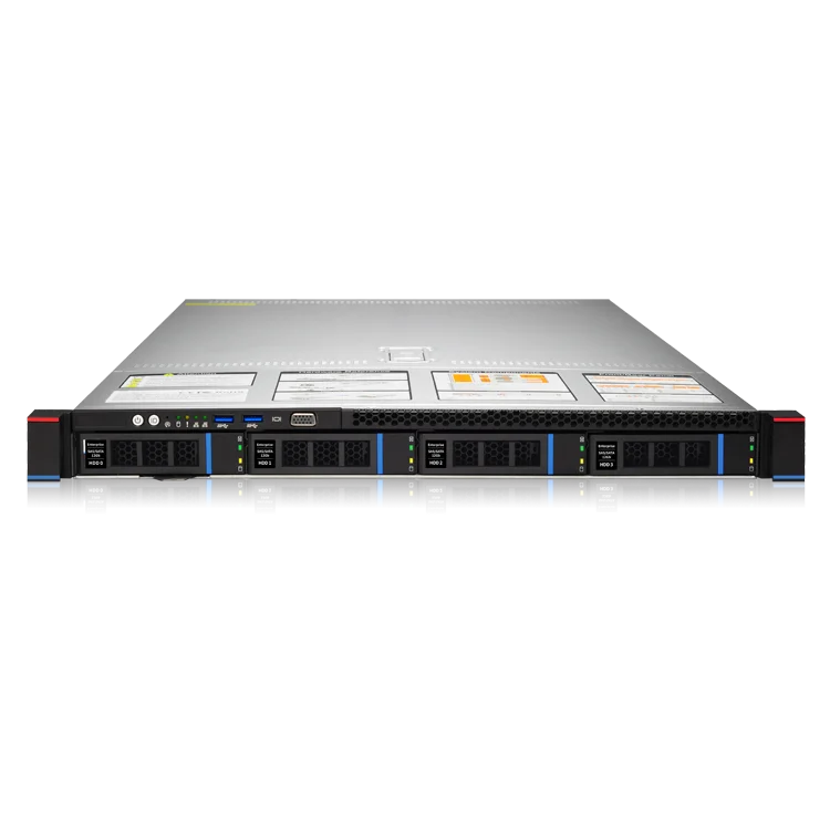 Original New Gooxi SL101-D04R Intel Xeon 6150 Processor 64GB RAM 1.92TB SSD 1u chassis server