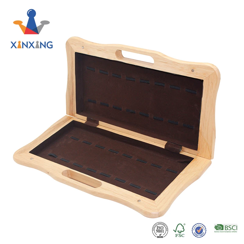 manufacturer direct  international fold chess game wooden chess set chess box for pieces storage