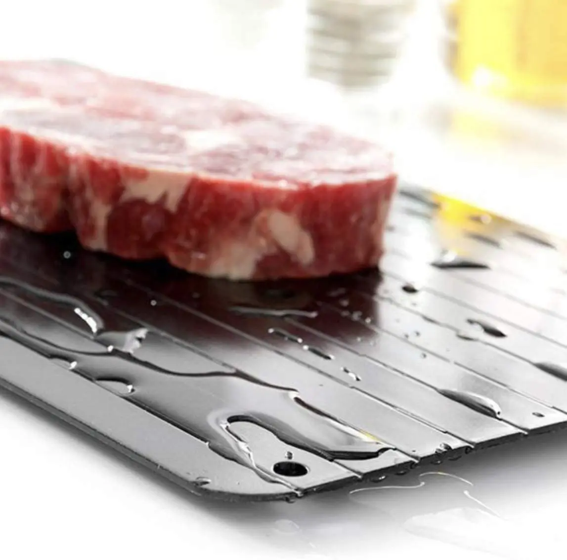 Defrosting Tray Meat Thawing Board Eco Friendly Defrost and Thaw Meat Quick and Safe (62591985669)