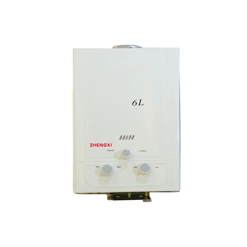 6L Constant Temperature Exhaust Fan Turbo Type Gas Water Heater