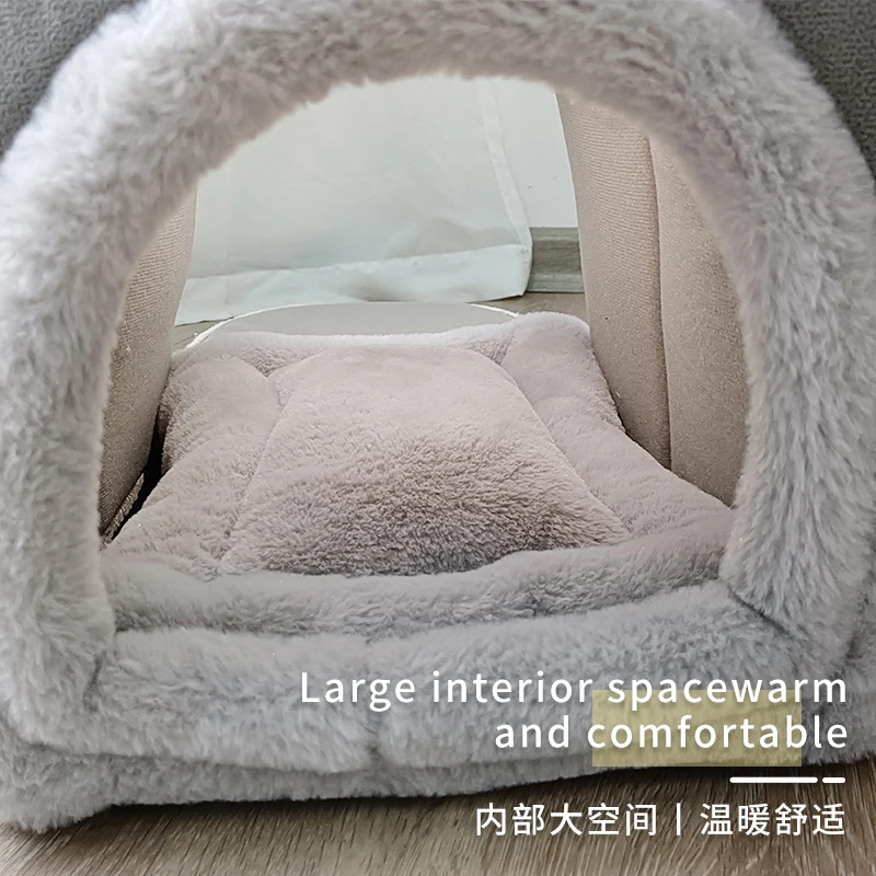 Закрытый домик для кошек, складная сумка для кошек, Портативная сумка для домашних животных маленького и среднего размера