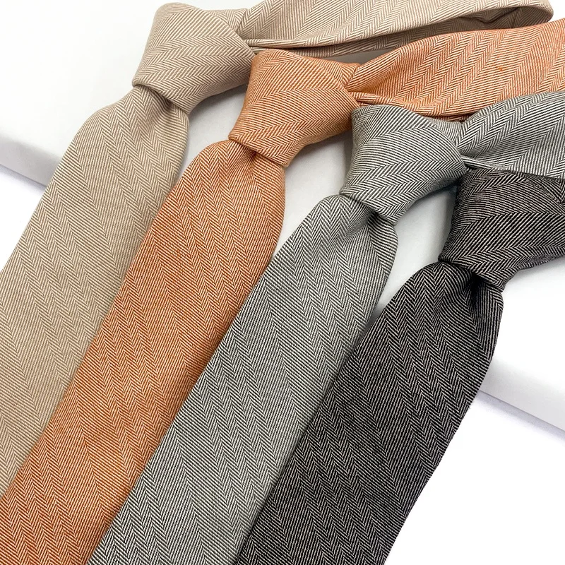 New products custom gravatas homens qualidade houndstooth tie business zhejiang dia corbata cotton neckties for men