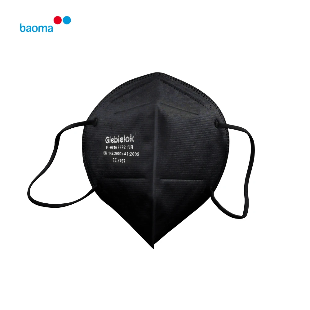 Wholesale FFP2-mask Non Woven Fabric Meltblown Folding Disposable Mascarillas CE EN149 FFP2 Face Mask