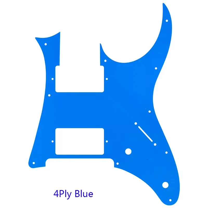 Pleroo Custom Guitar Parts - For Ibanez MIJ RG350 DXZ Guitar Pickguard HH Humbucker Pickup Scratch Plate