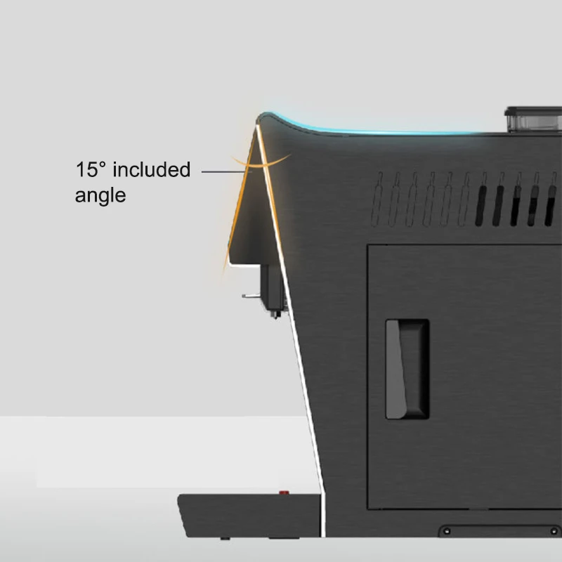 OUGUANXUAN Commercial Professional 10 Cups 2L Coffee Machine Brista Expresso Coffee Machine