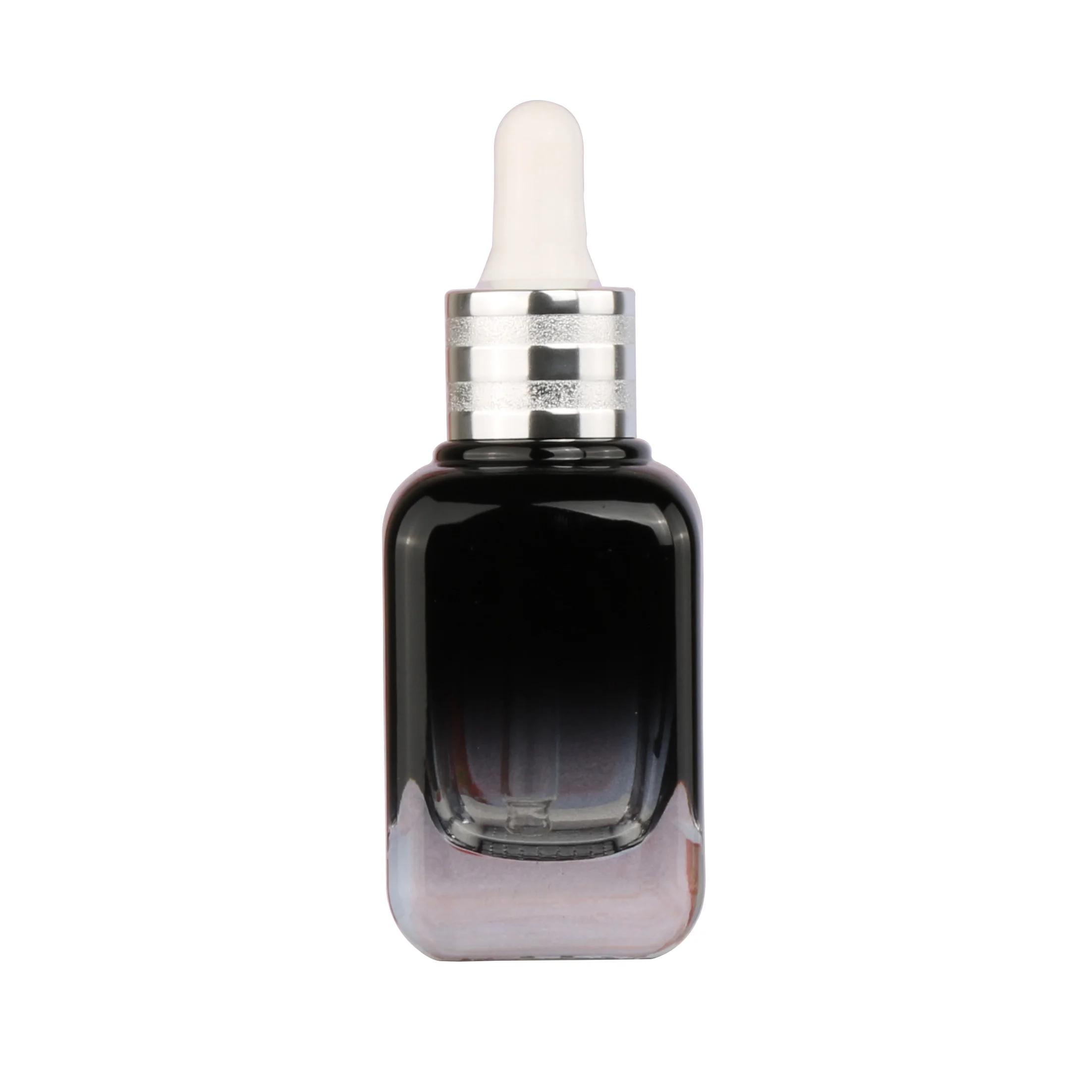 
Прозрачная квадратная стеклянная пипетка для эфирного масла с пипеткой, 20 мл, 30 мл, 40 мл 