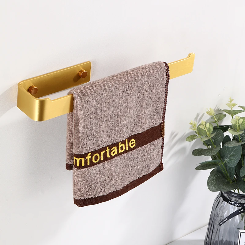 Aluminum Self Adhesive Bathroom Accessory Bathroom Accessories Sanitary Hardware Set