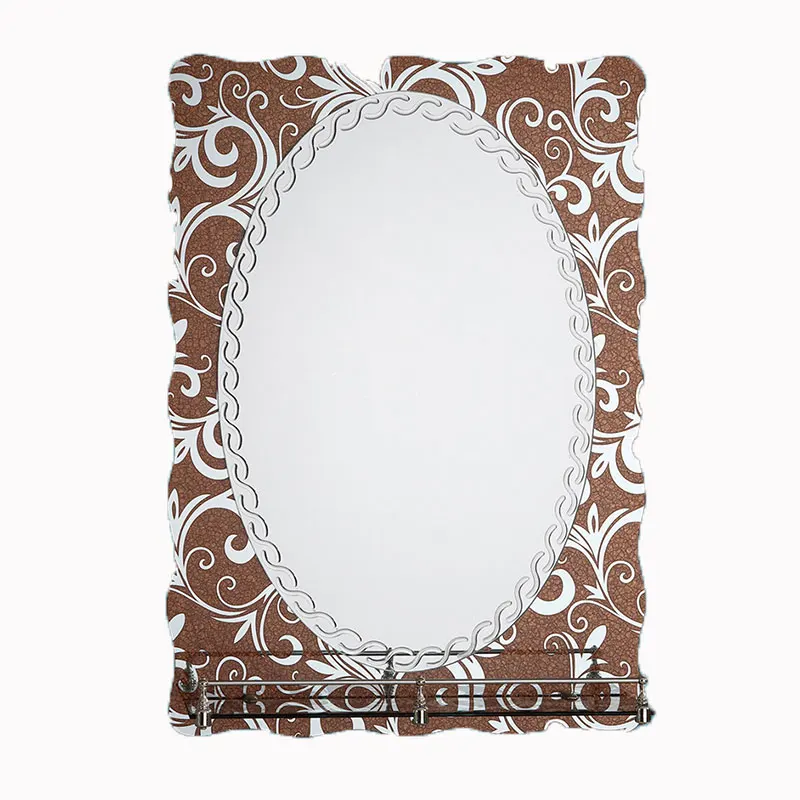 A variety of carved double-layer mirrors with shelves  Home Hotel Mirror