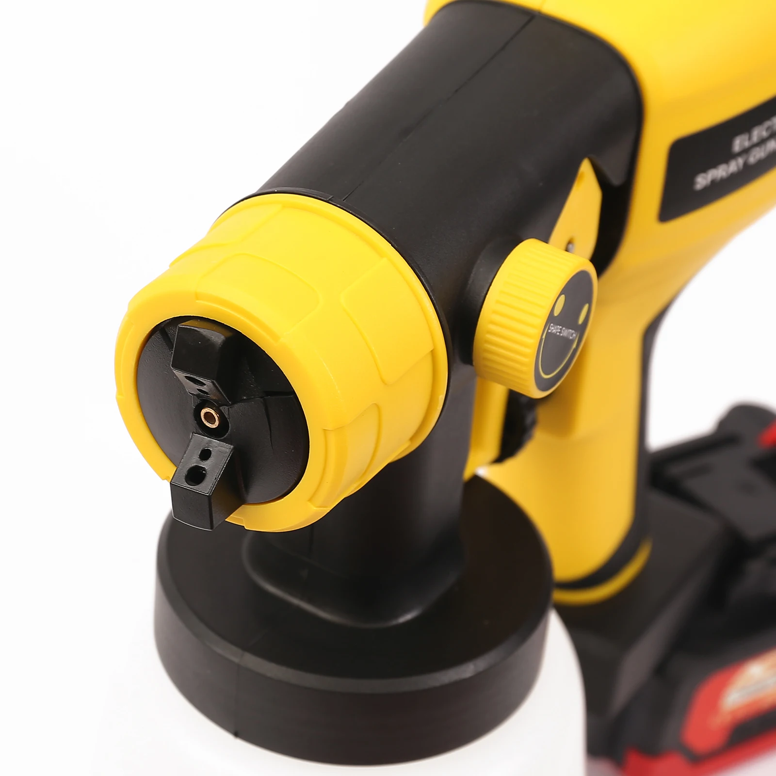 18V 180W powerful small Lithium battery spray painting machine gun Two batteries and one charging