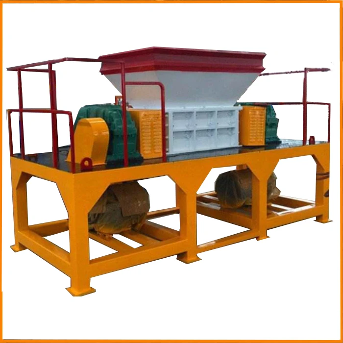 waste plastic paper book waste motor trucks tire shredder machine prices